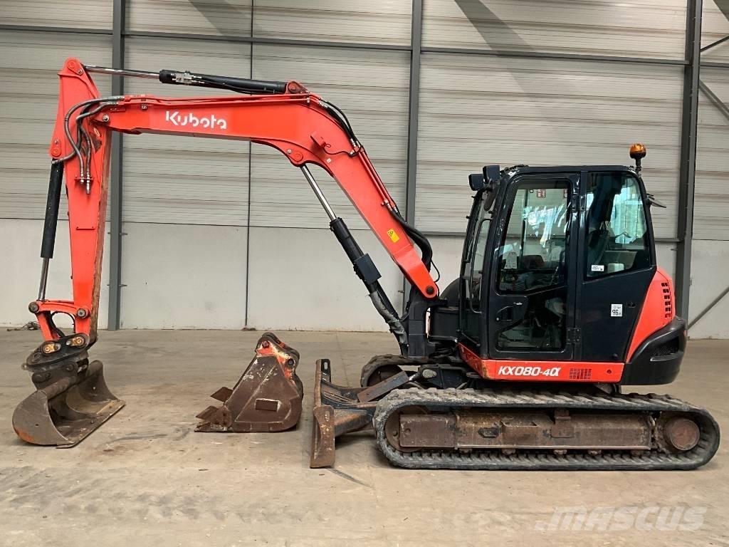 Kubota KX 080-4 A Midi rýpadlá 7 t - 12 t