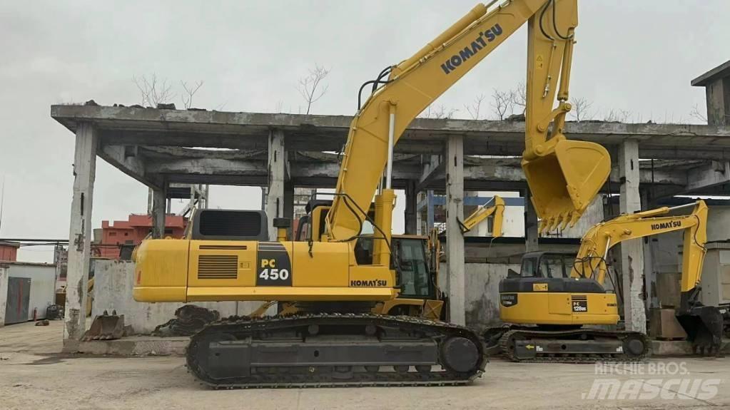 Komatsu PC 450 Pásové rýpadlá
