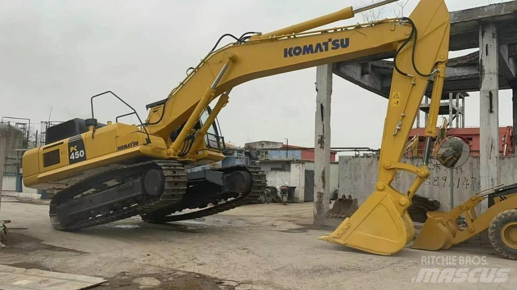 Komatsu PC 450 Pásové rýpadlá