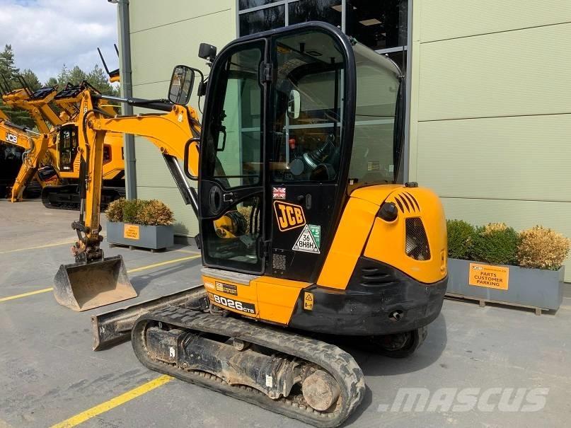 JCB 8026 CTS Mini rýpadlá < 7t
