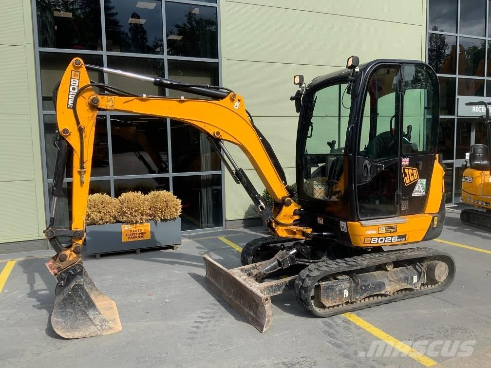 JCB 8026 CTS Mini rýpadlá < 7t