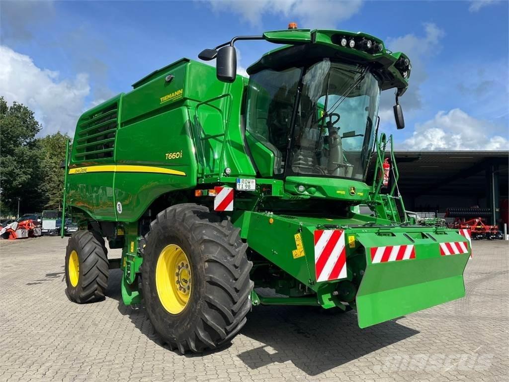 John Deere T660 Kombinované zberacie stroje