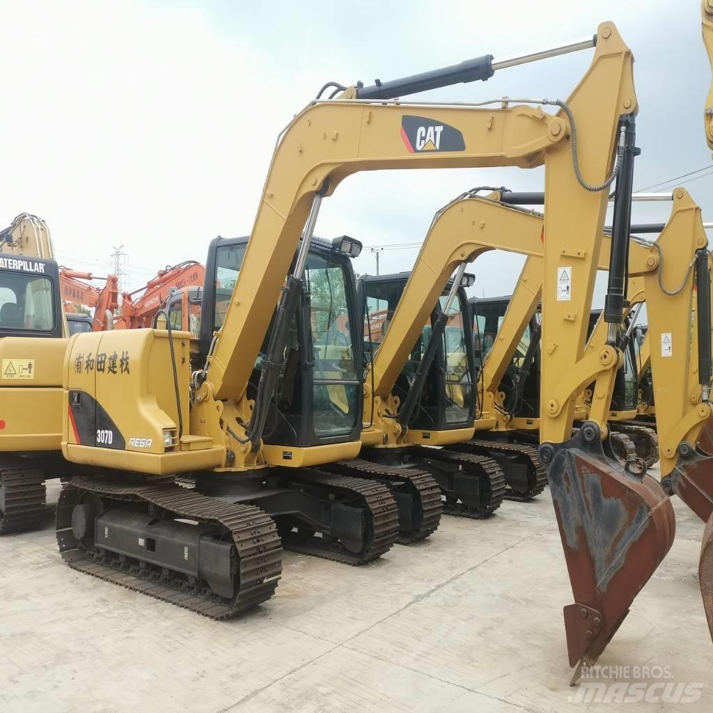 CAT 307d Pásové rýpadlá