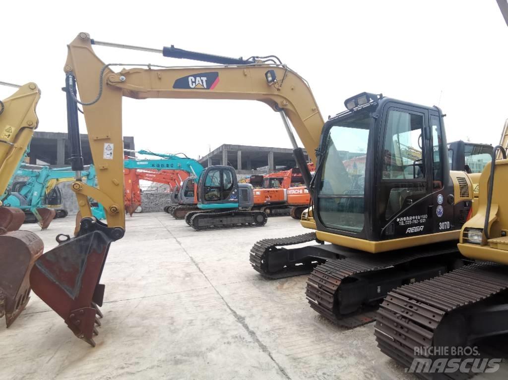 CAT 307d Pásové rýpadlá