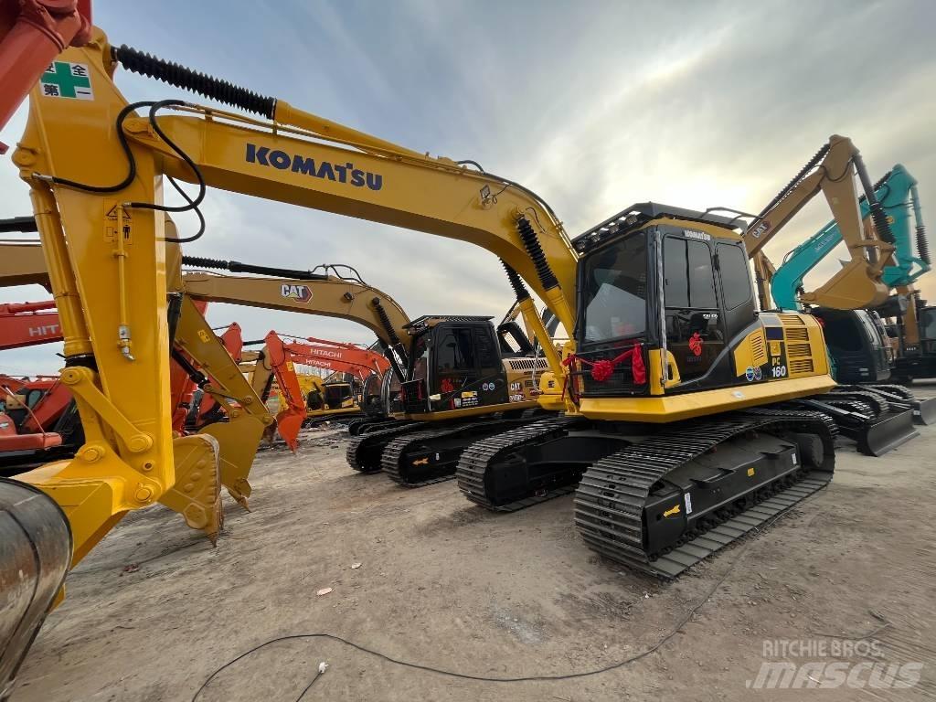 Komatsu PC 160 Pásové rýpadlá