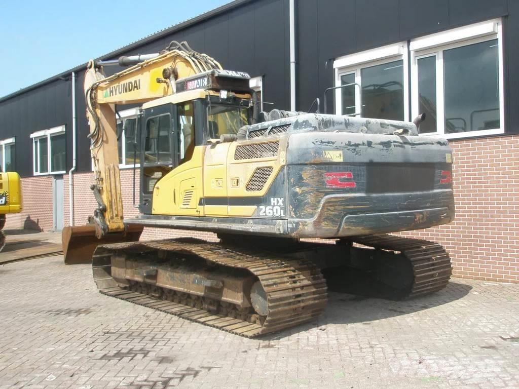 Hyundai HX260LC Pásové rýpadlá