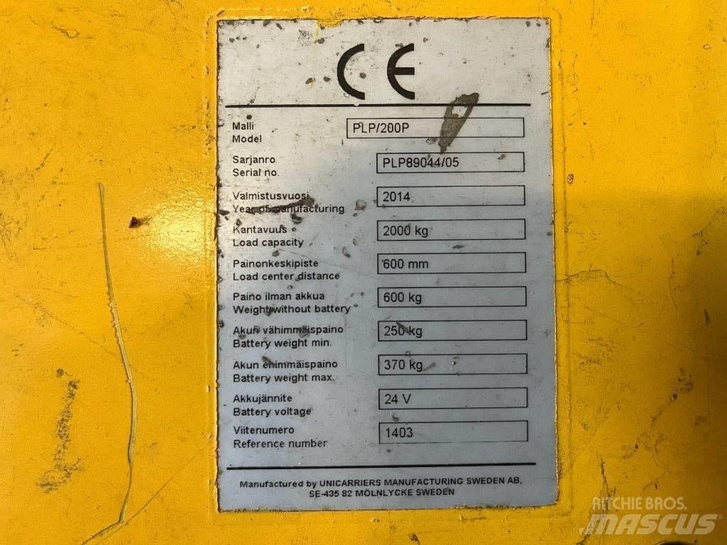 Atlet PLP89044/05 Nízkozdvižný vozík s plošinou