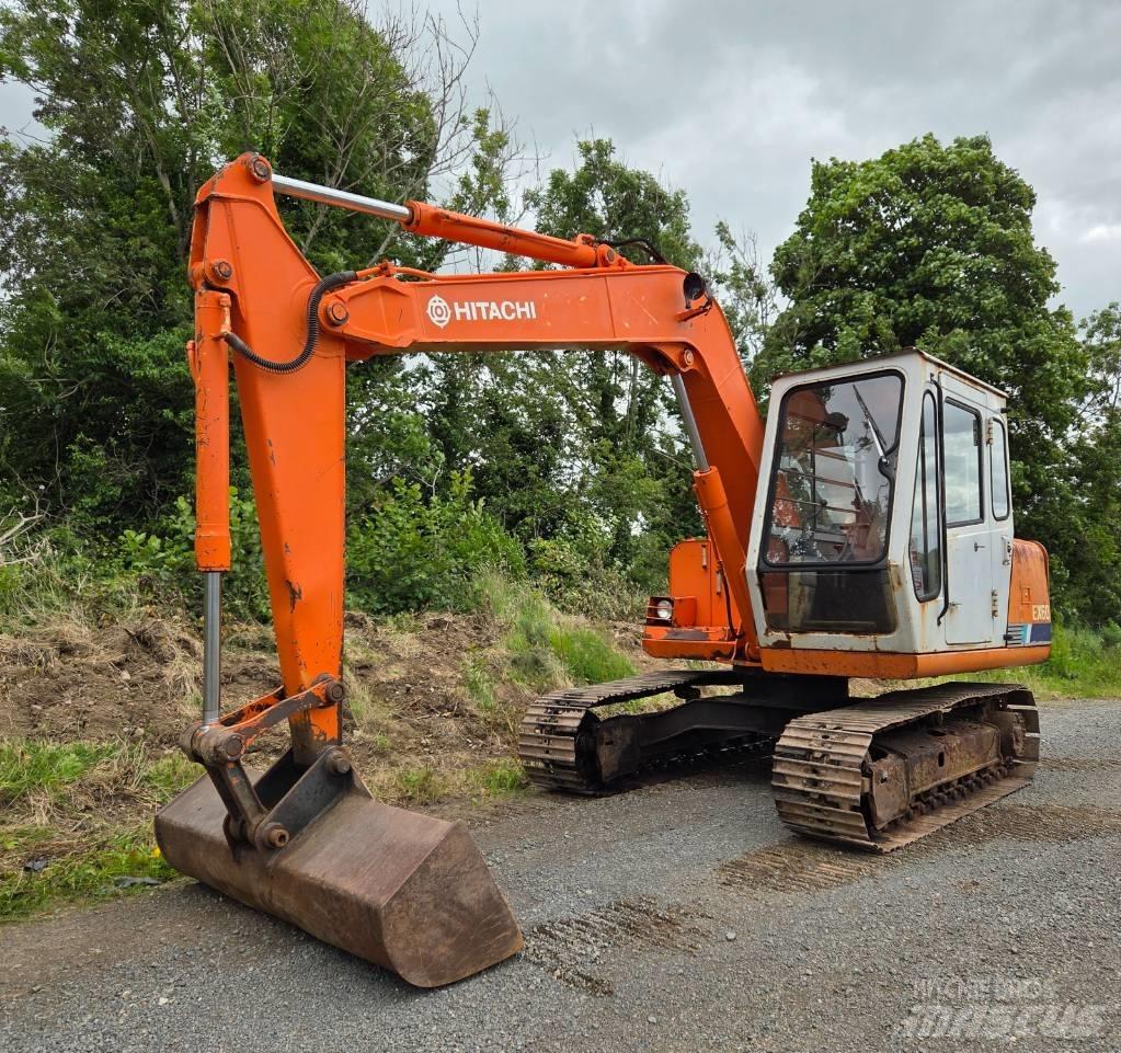 Hitachi EX 60-1 Pásové rýpadlá