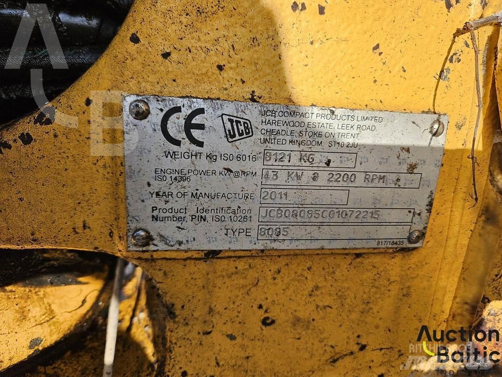 JCB 8085 Midi rýpadlá 7 t - 12 t