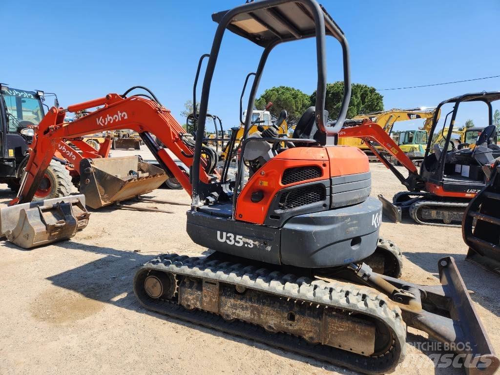 Kubota U 35 Mini rýpadlá < 7t