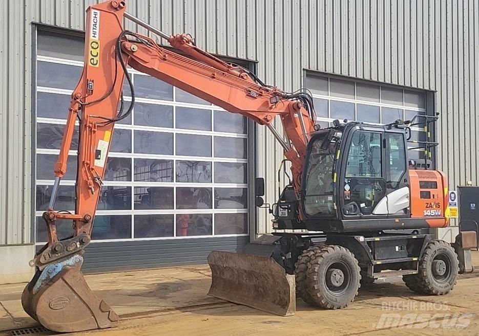Hitachi ZX 145 Kolesové rýpadlá