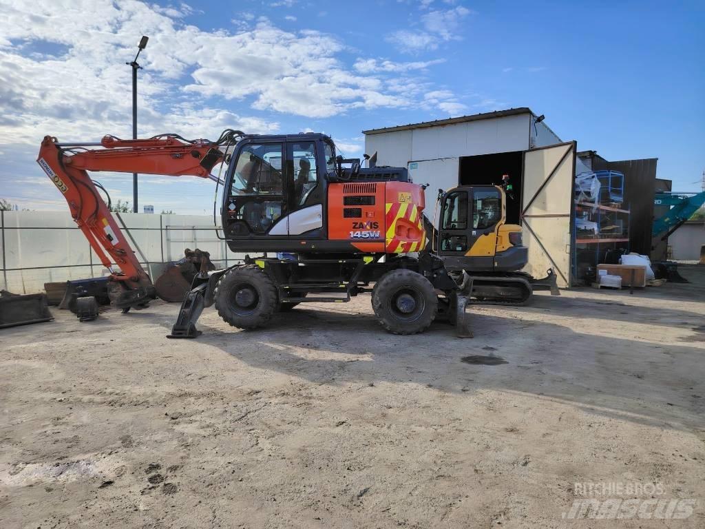 Hitachi ZX 145 Kolesové rýpadlá