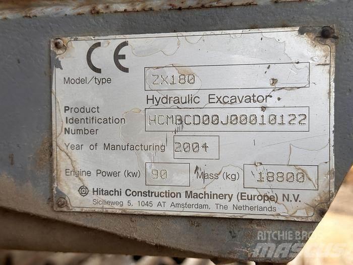 Hitachi ZX180 Špeciálne bagre