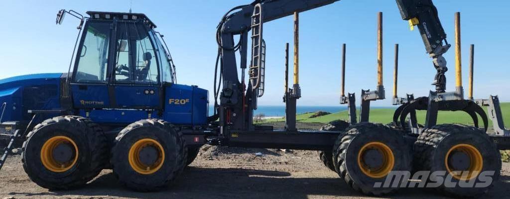 Rottne F20E Lesné traktory