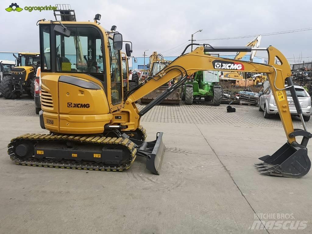 XCMG XE 35 U Mini rýpadlá < 7t
