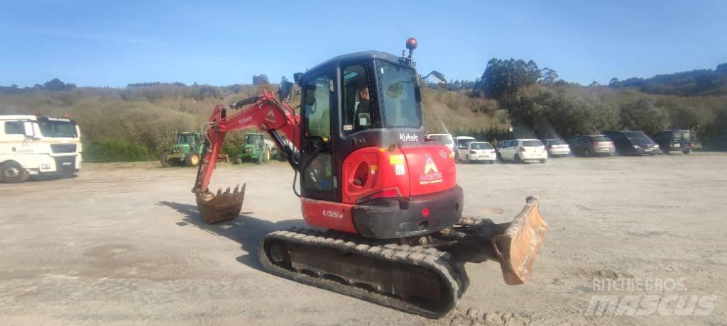 Kubota U 55-4 Mini rýpadlá < 7t