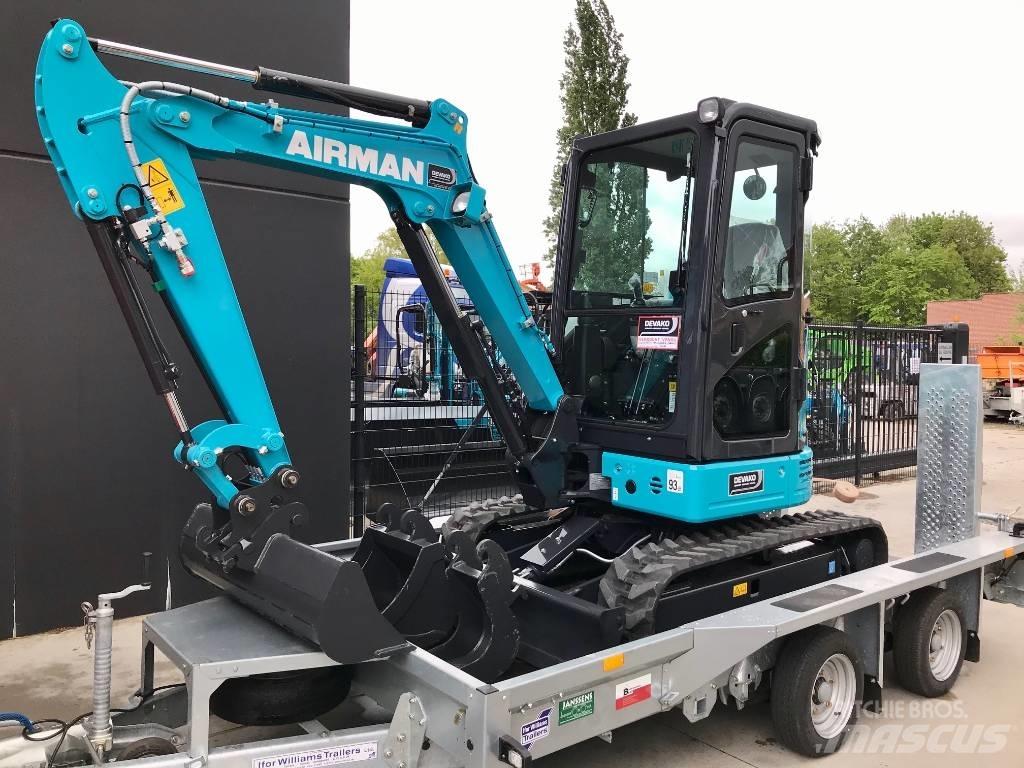 Airman AX26U-7 Mini rýpadlá < 7t