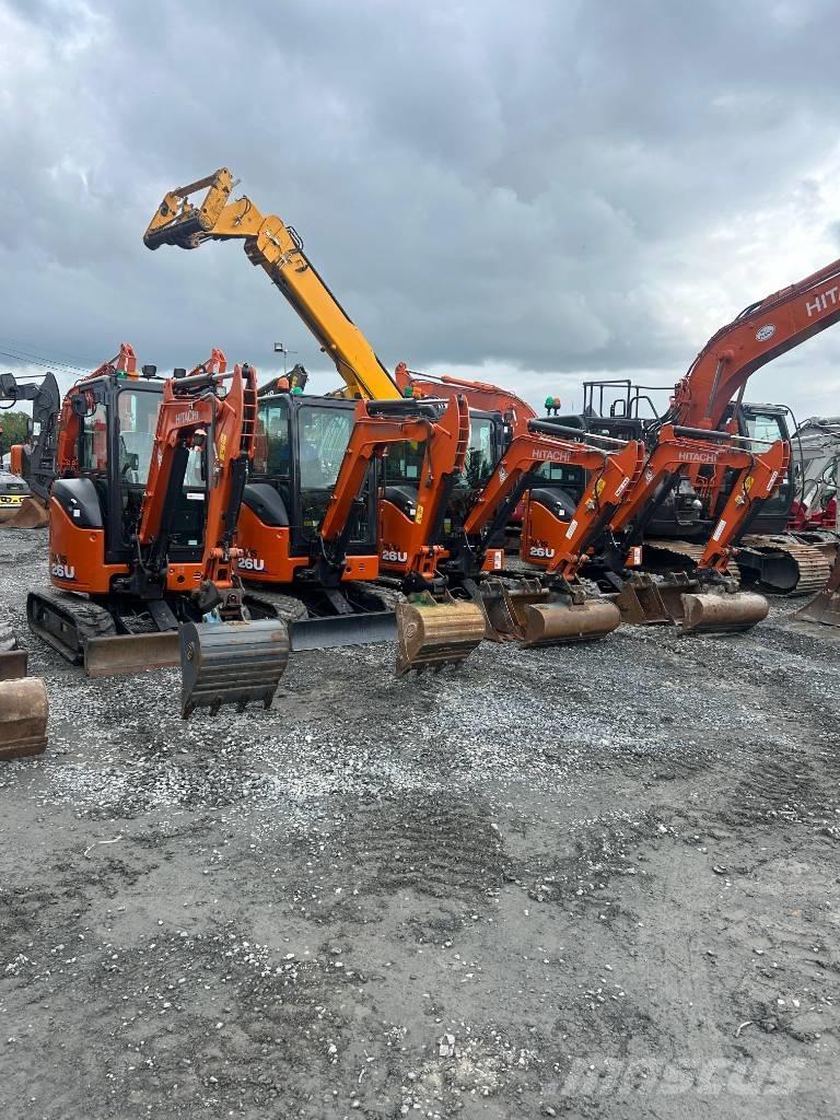 Hitachi ZX 26 U-6 Mini rýpadlá < 7t