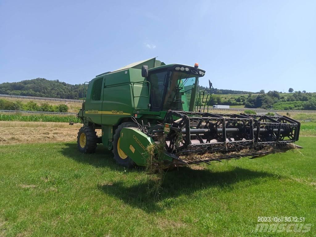 John Deere 9540 CWS Kombinované zberacie stroje