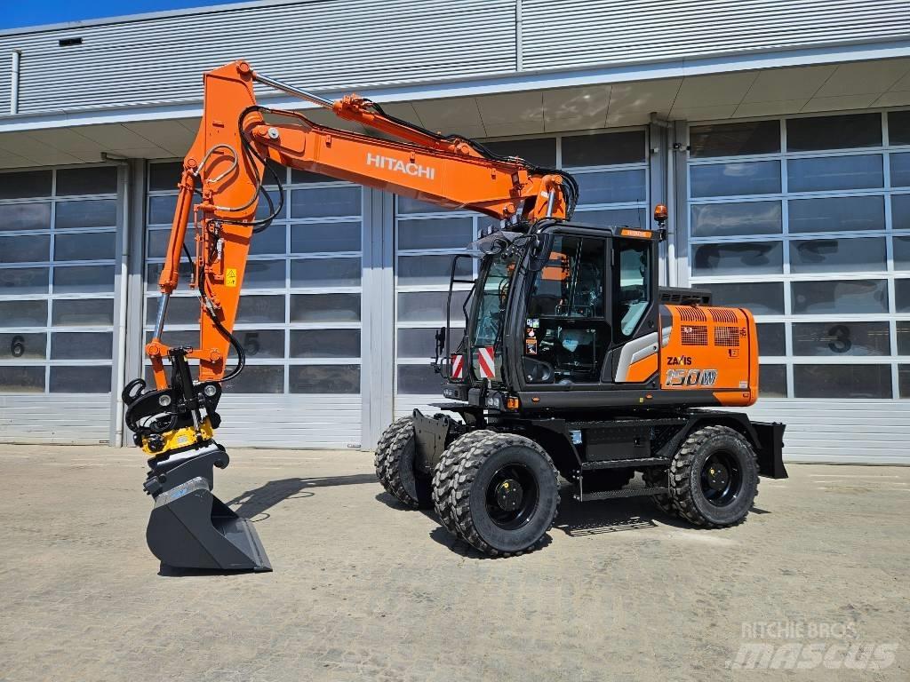 Hitachi ZX150W-7 Kolesové rýpadlá