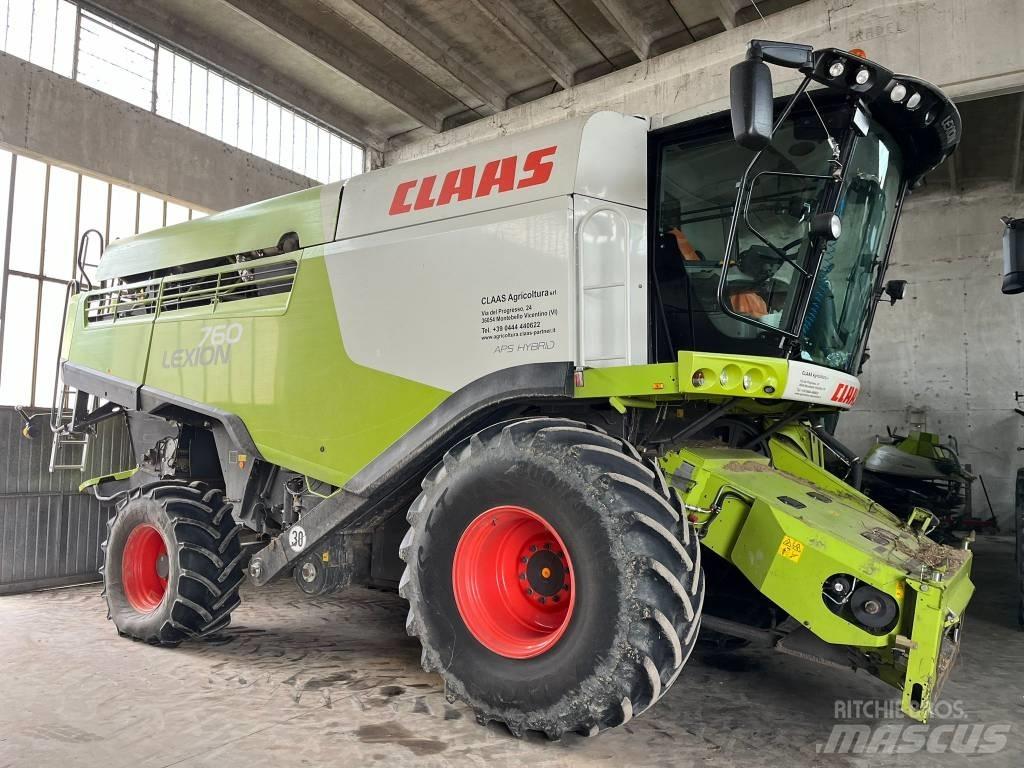 CLAAS Lexion 760 Kombinované zberacie stroje