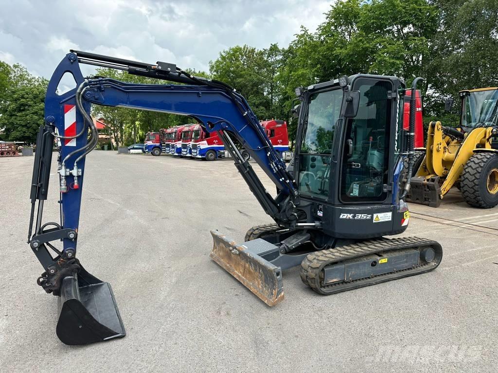 Doosan DX 35 Z Mini rýpadlá < 7t