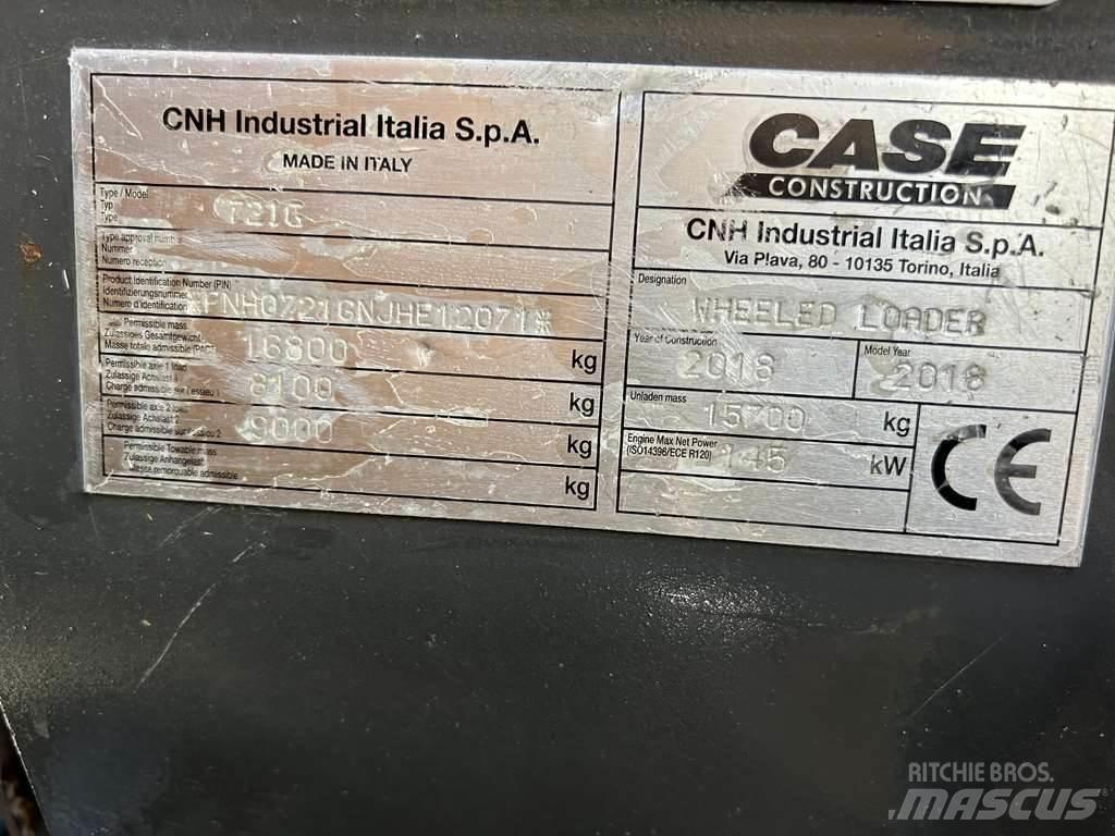 CASE 721G XR Kolesové nakladače