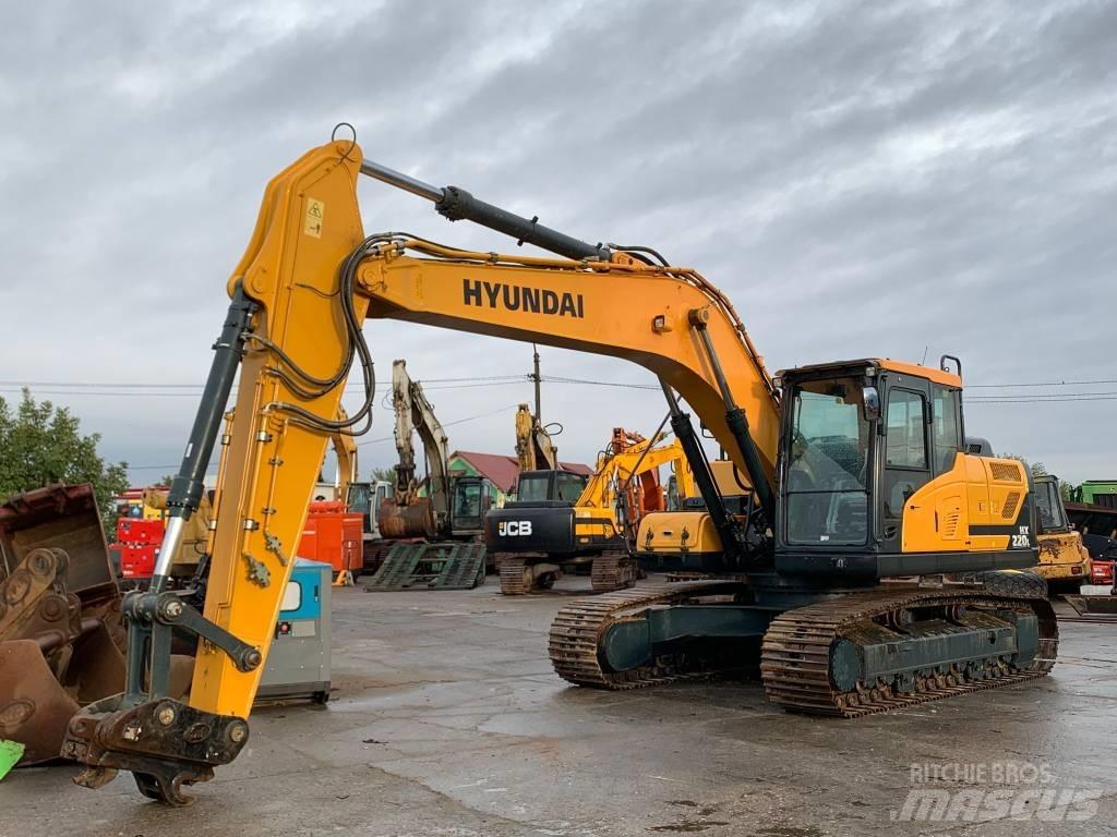 Hyundai HX 220 L Pásové rýpadlá