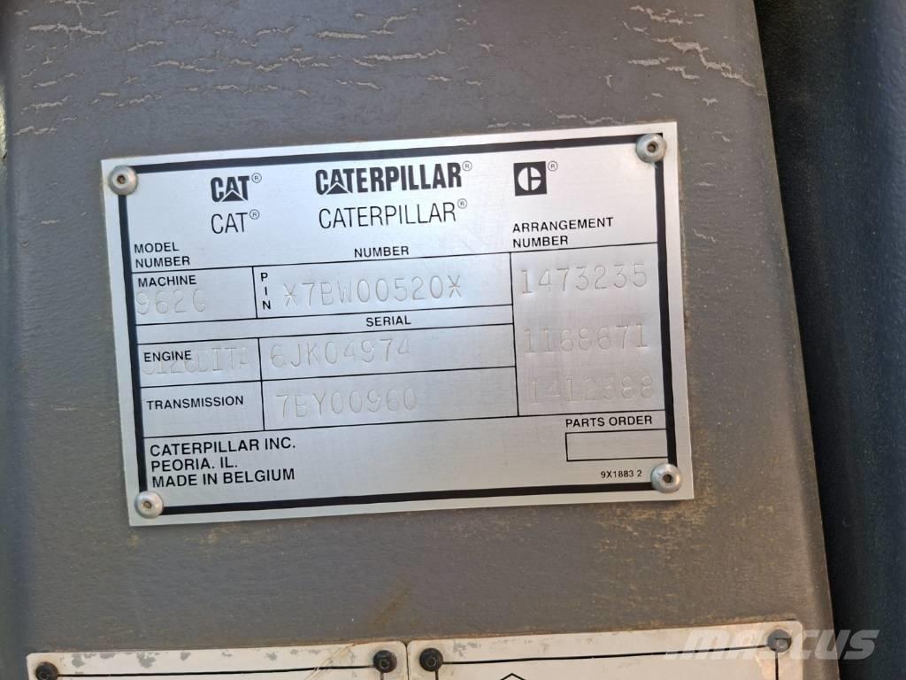 CAT 962 G Kolesové nakladače