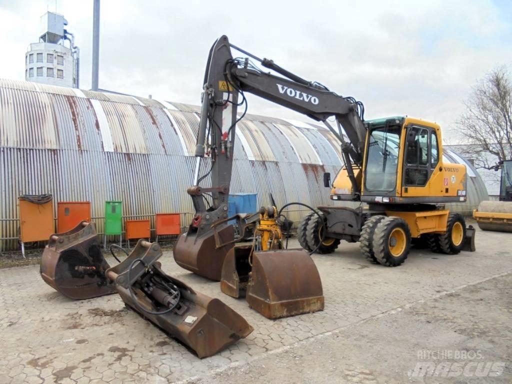 Volvo EW 140 B Kolesové rýpadlá