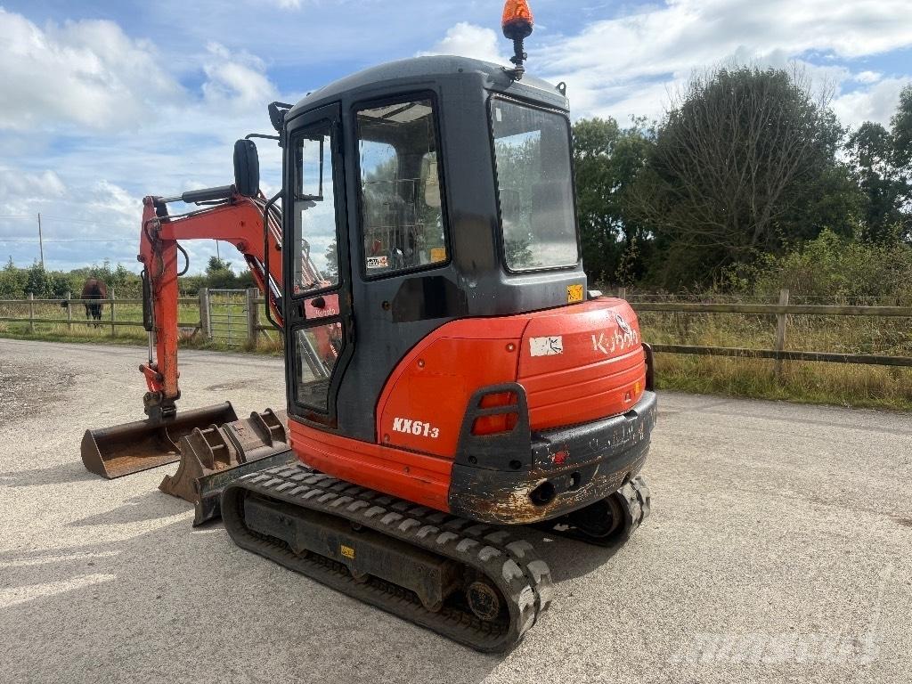 Kubota KX 61-3 Mini rýpadlá < 7t