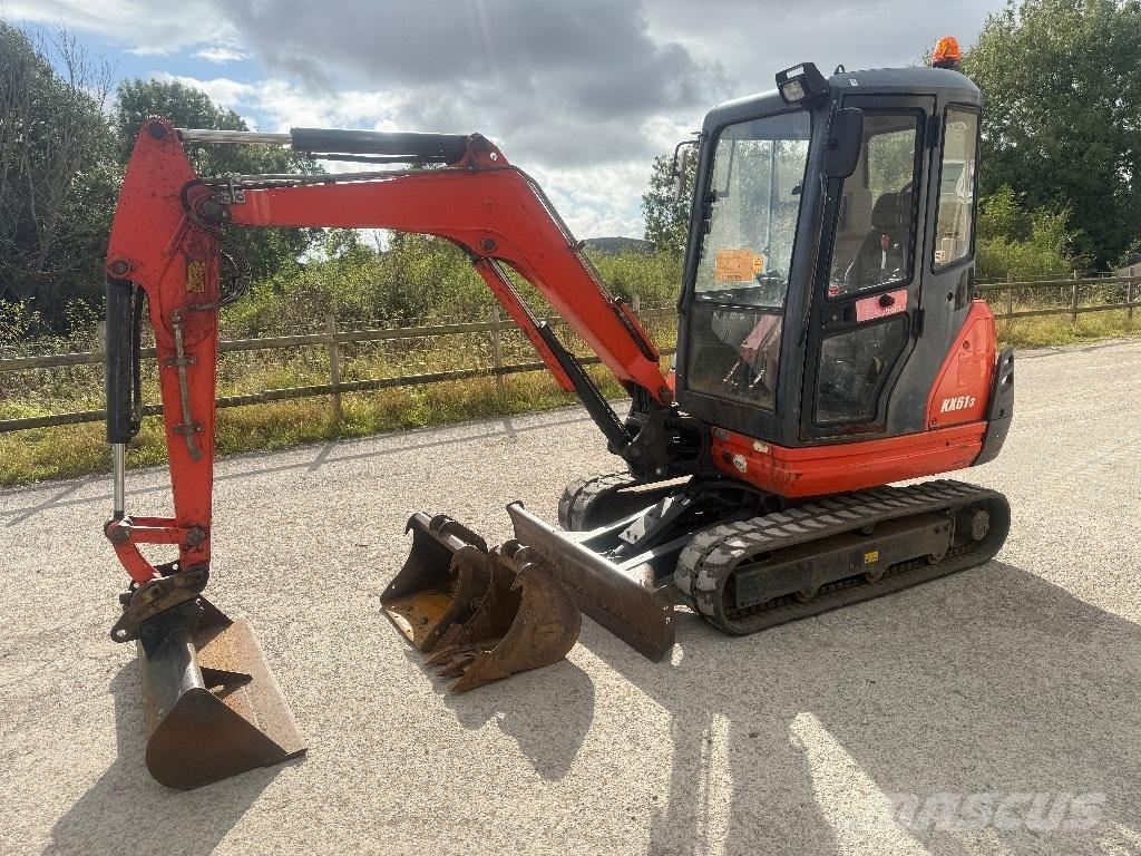 Kubota KX 61-3 Mini rýpadlá < 7t