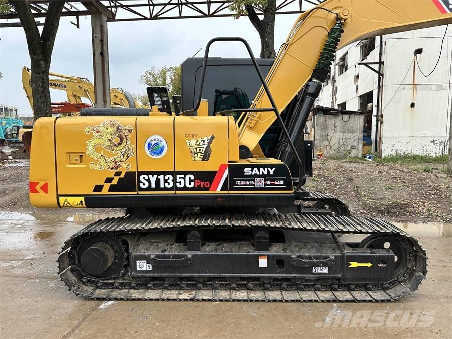 Sany SY135 Pásové rýpadlá