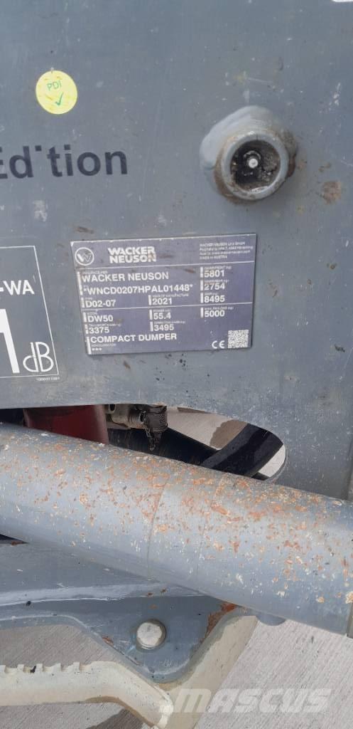 Wacker Neuson DW 50 Stavebné sklápače