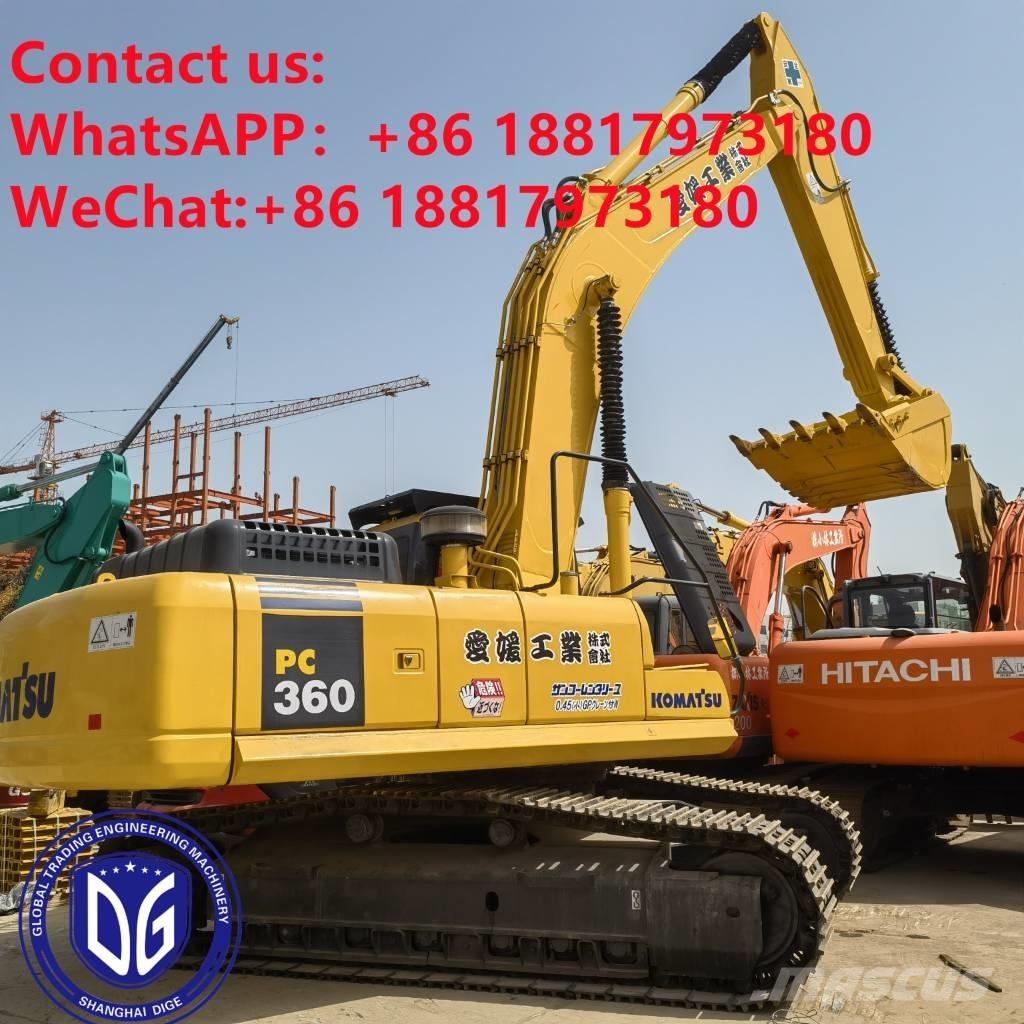 Komatsu PC 360-7 Pásové rýpadlá