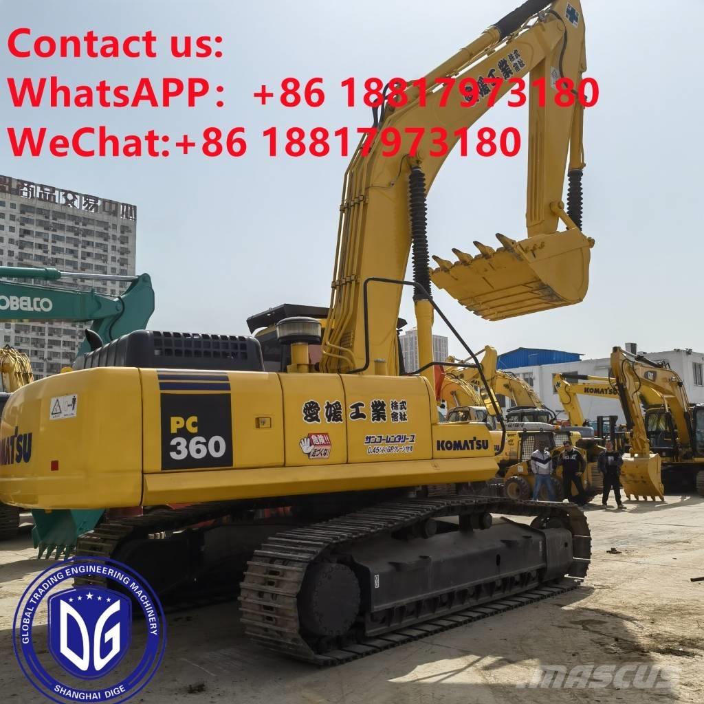 Komatsu PC 360-7 Pásové rýpadlá