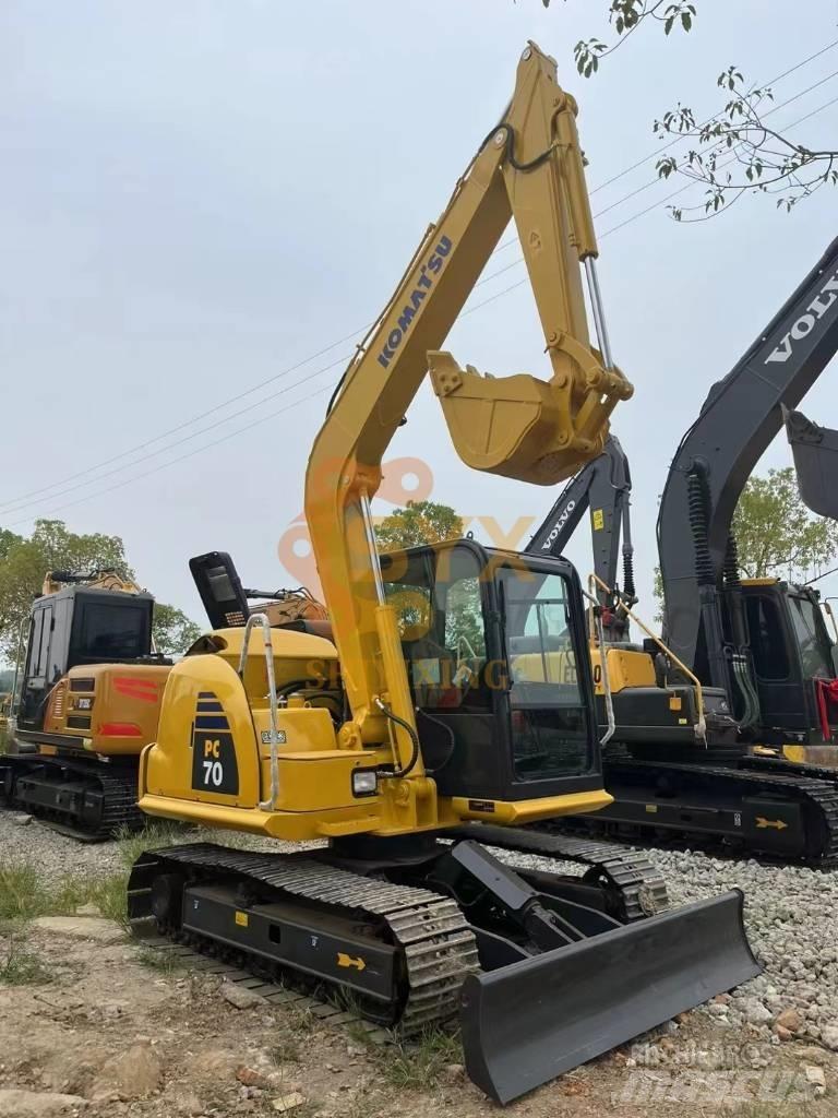 Komatsu PC 70 Midi rýpadlá 7 t - 12 t