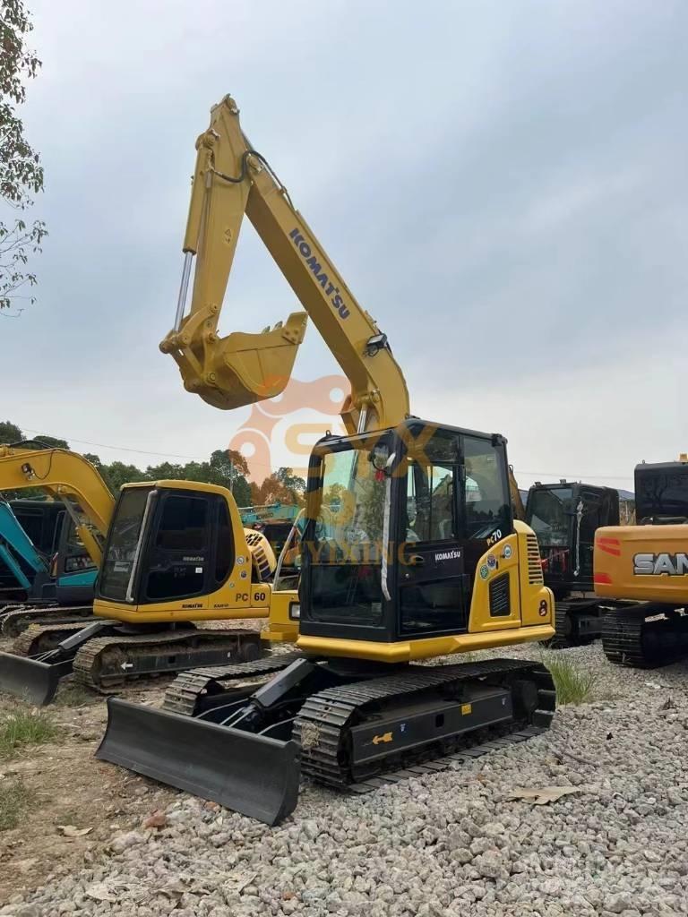 Komatsu PC 70 Midi rýpadlá 7 t - 12 t