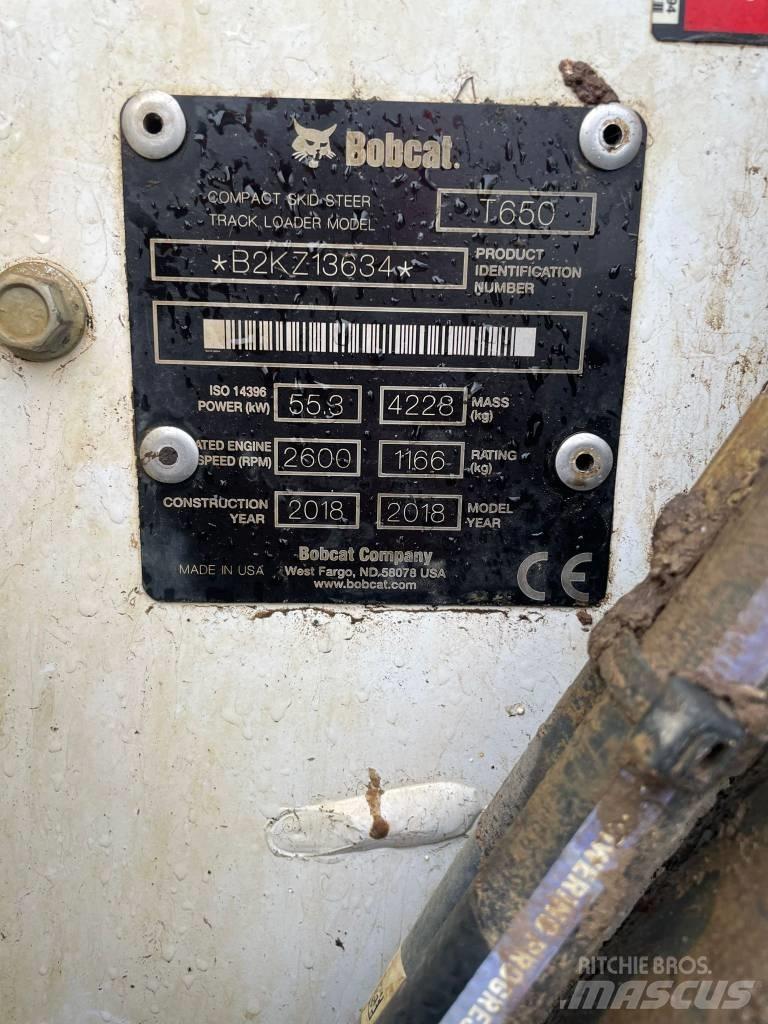 Bobcat T 650 Šmykom riadené nakladače