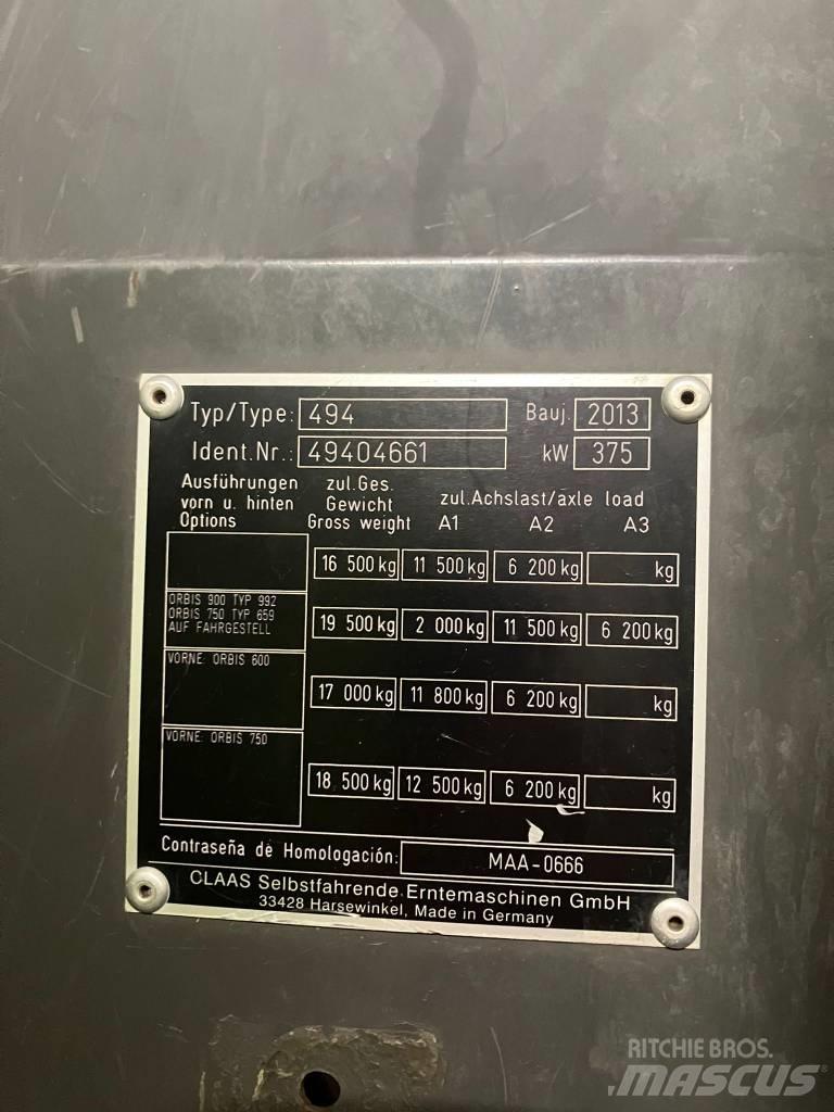 CLAAS Jaguar 940 Samochodné kosačky