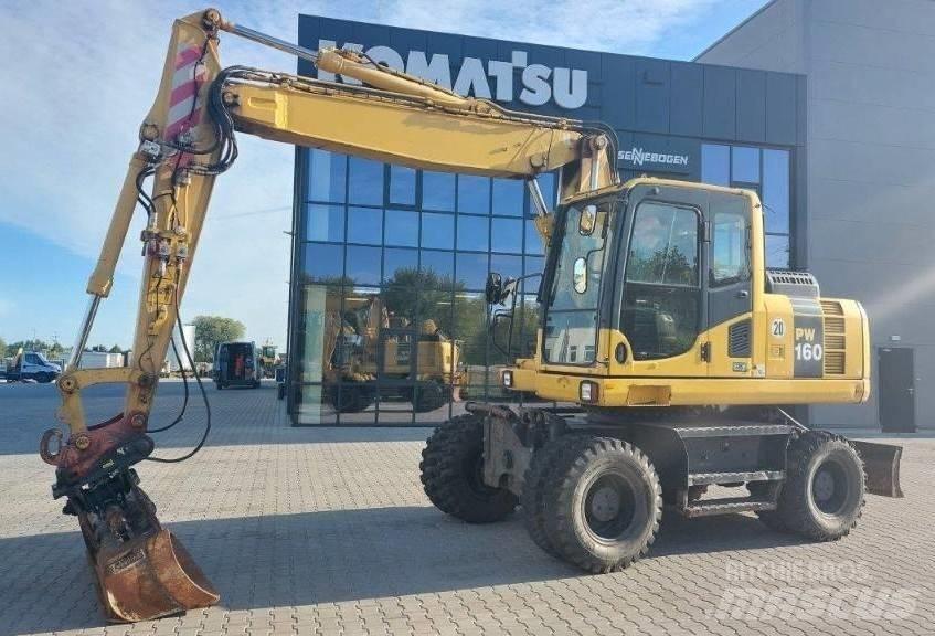 Komatsu PW160-8 Kolesové rýpadlá