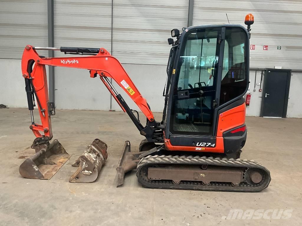 Kubota U 27-4 Mini rýpadlá < 7t