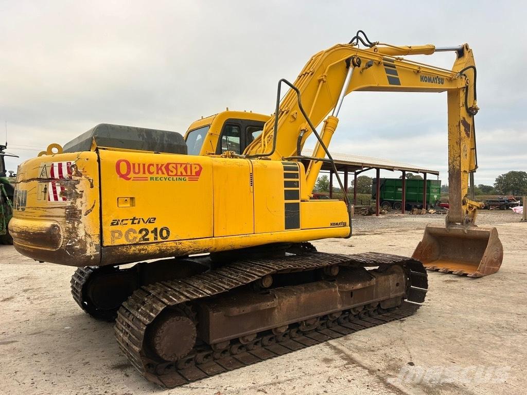 Komatsu PC 210-6K Pásové rýpadlá