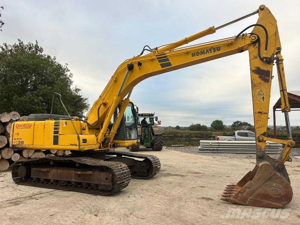 Komatsu PC 210-6K Pásové rýpadlá