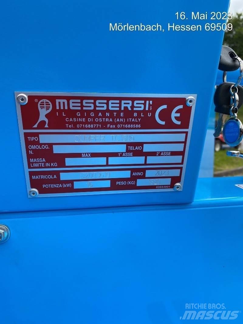 Messersi TC150d Stavebné sklápače