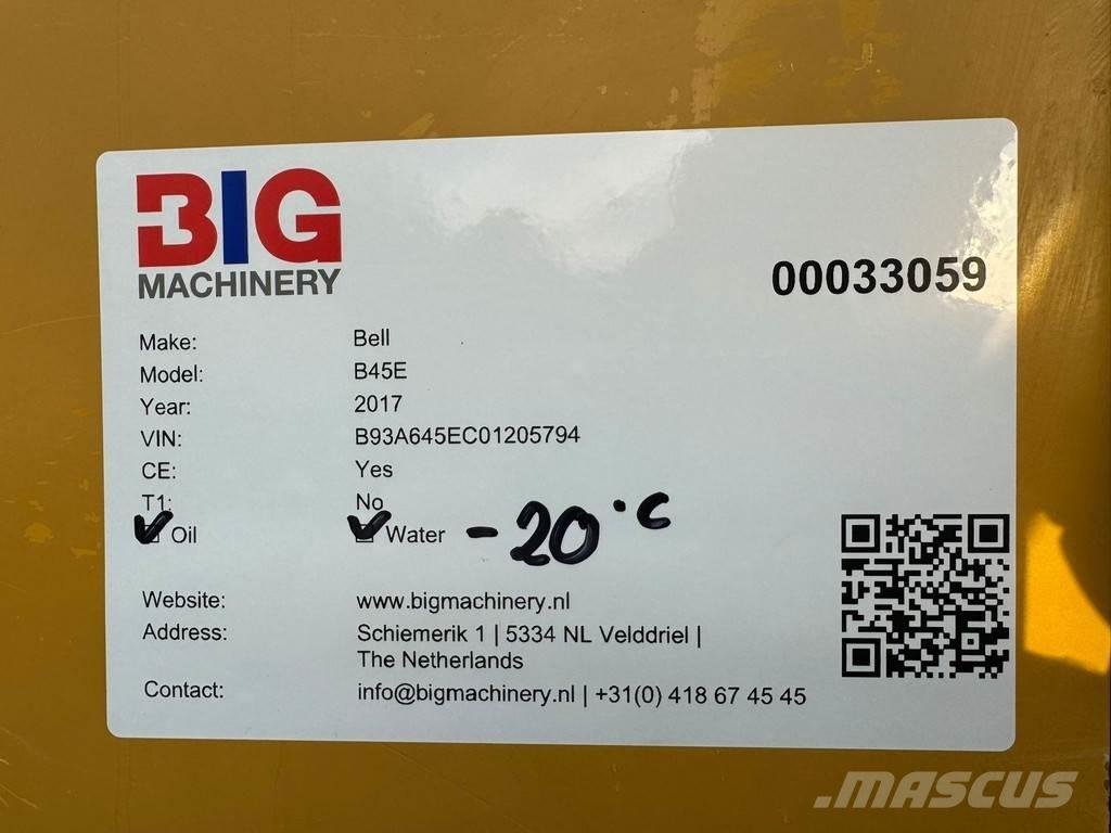 Bell B45E Kĺbové nákladné autá