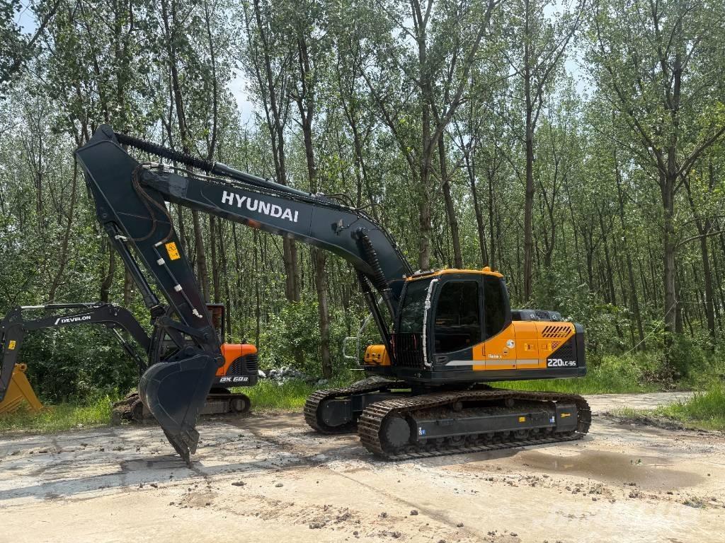 Hyundai R220LC-9S Pásové rýpadlá