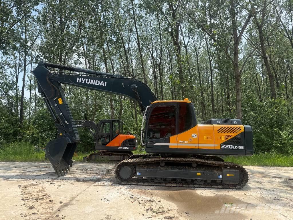 Hyundai R220LC-9S Pásové rýpadlá