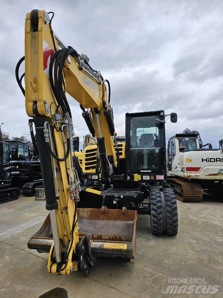 Yanmar B 95 W Kolesové rýpadlá
