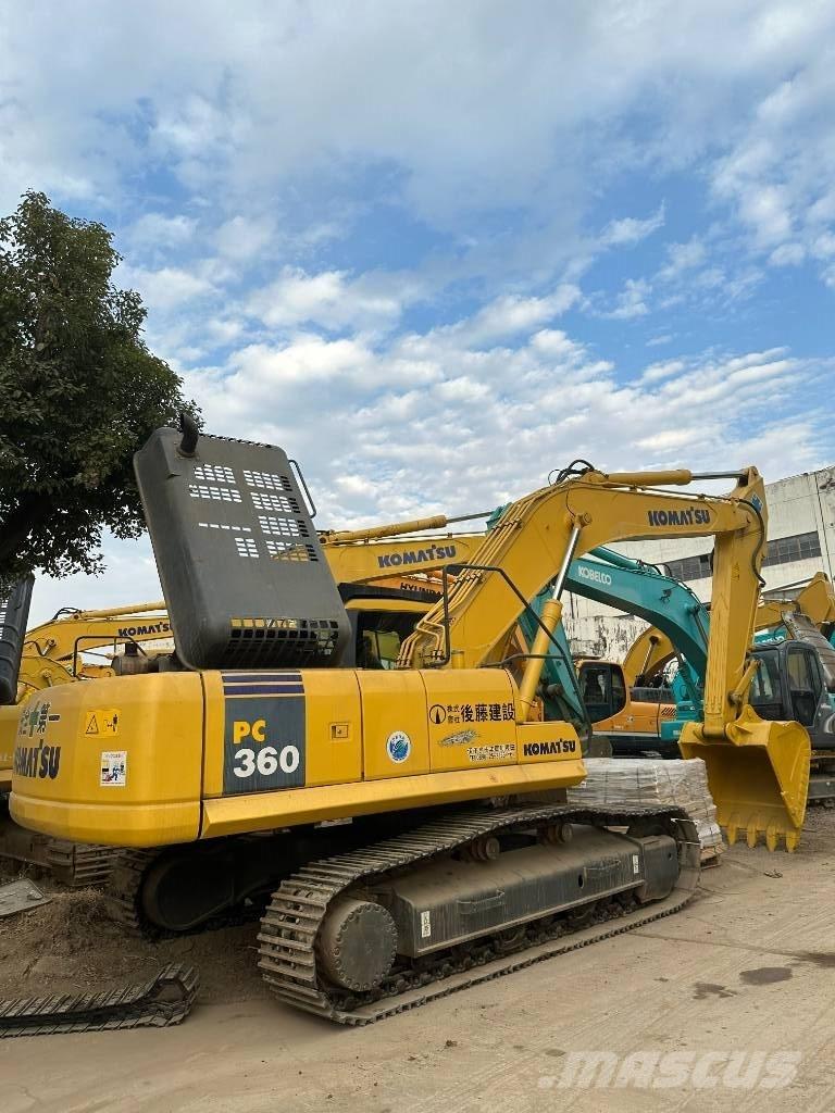 Komatsu PC 360 Pásové rýpadlá
